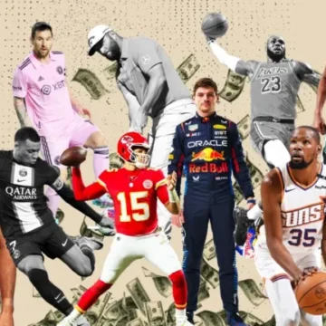 Ránking: Los 10 deportistas mejor pagados en 2025, según Forbes 🏆